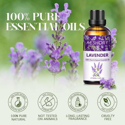 Lavender Essential Oil 3.38 fl oz (100 ml) | Aromatherapy Diffuser & Massage Oil