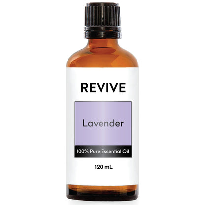 Lavender Essential Oil 120ml by Revive Essential Oils – 100% Pure Therapeutic Grade