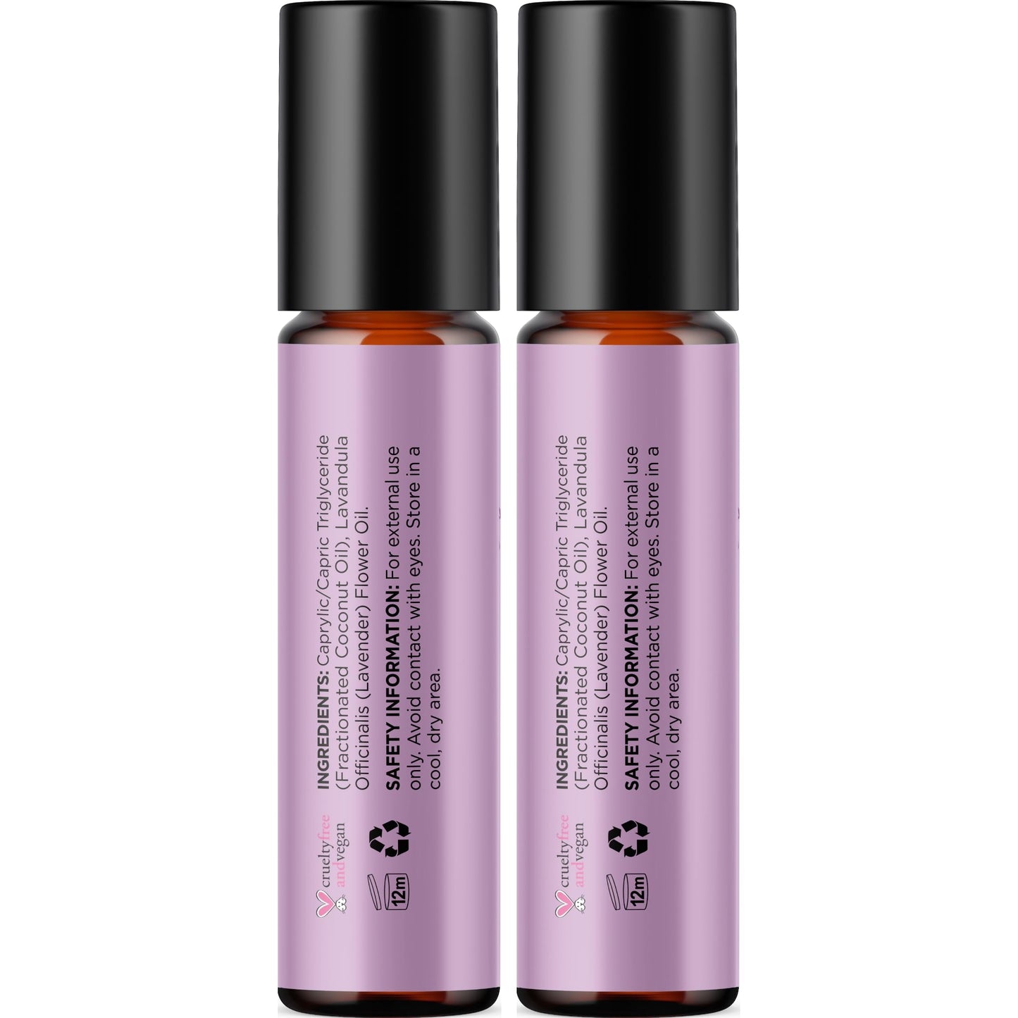 Lavender Essential Oil Roll-On 2-Pack | Calming Aromatherapy for Sleep & Relaxation
