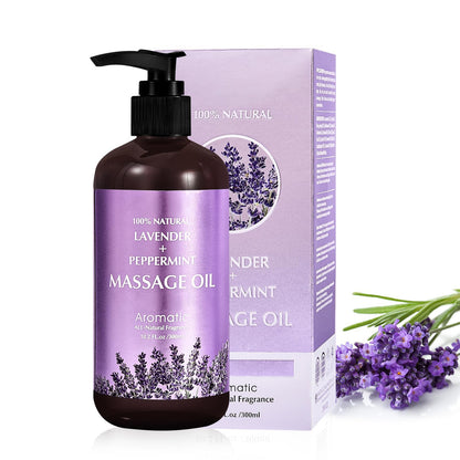 Lavender Massage Oil – Calming & Relaxing Muscle Oil (Men & Women)