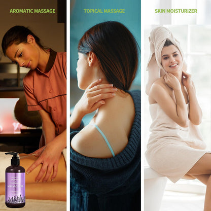 Lavender Massage Oil – Calming & Relaxing Muscle Oil (Men & Women)
