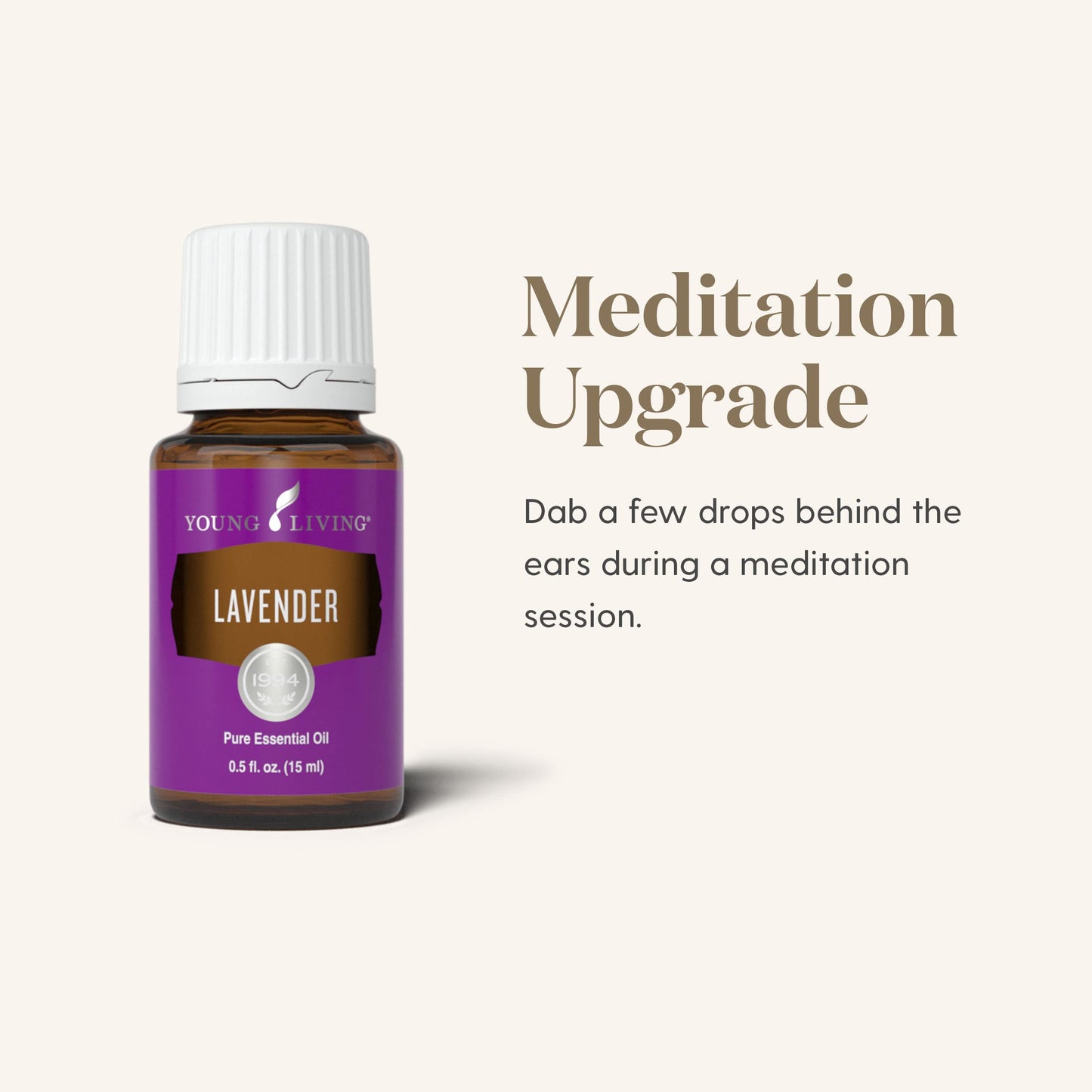 Lavender Essential Oil by Young Living, 15 mL – Topical & Aromatic Use