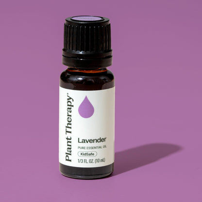 Plant Therapy Lavender Essential Oil – 100% Pure, Undiluted, Therapeutic Grade (10 mL)
