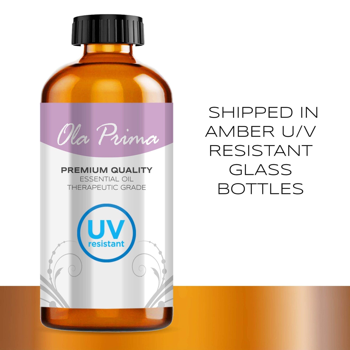Ola Prima Lavender Essential Oil 8 Fluid Ounces - Aromatherapy
