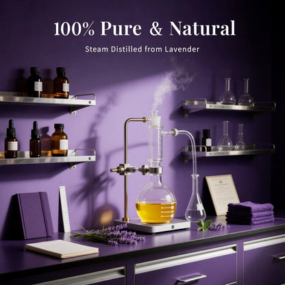 SU JUABA Lavender Essential Oil - 4 Fl Oz (118 ml) Pure & Natural