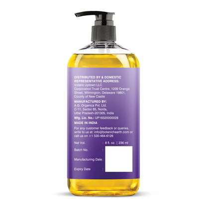 Lavender Massage Oil with Pure Lavender – Botanic Hearth (8 oz) Unscented, Quick Absorption