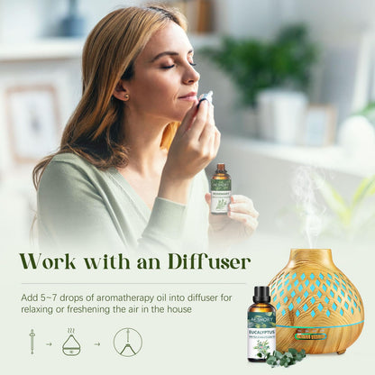Lavender Essential Oil 3.38 fl oz (100 ml) | Aromatherapy Diffuser & Massage Oil