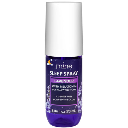 Lavender Sleep Spray with Melatonin – Natural Pillow Mist for Relaxing Sleep | Calming Bed Spray