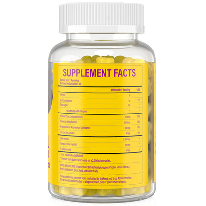Lazpowfi Inositol Gummies 40:1 – Myo-Inositol & D-Chiro Inositol, 30 Day Supply