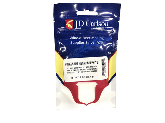 LD Carlson 6012A Potassium Metabisulfite 2 oz. BritishVita | Premium UK Vitamins & Wellness Supplements