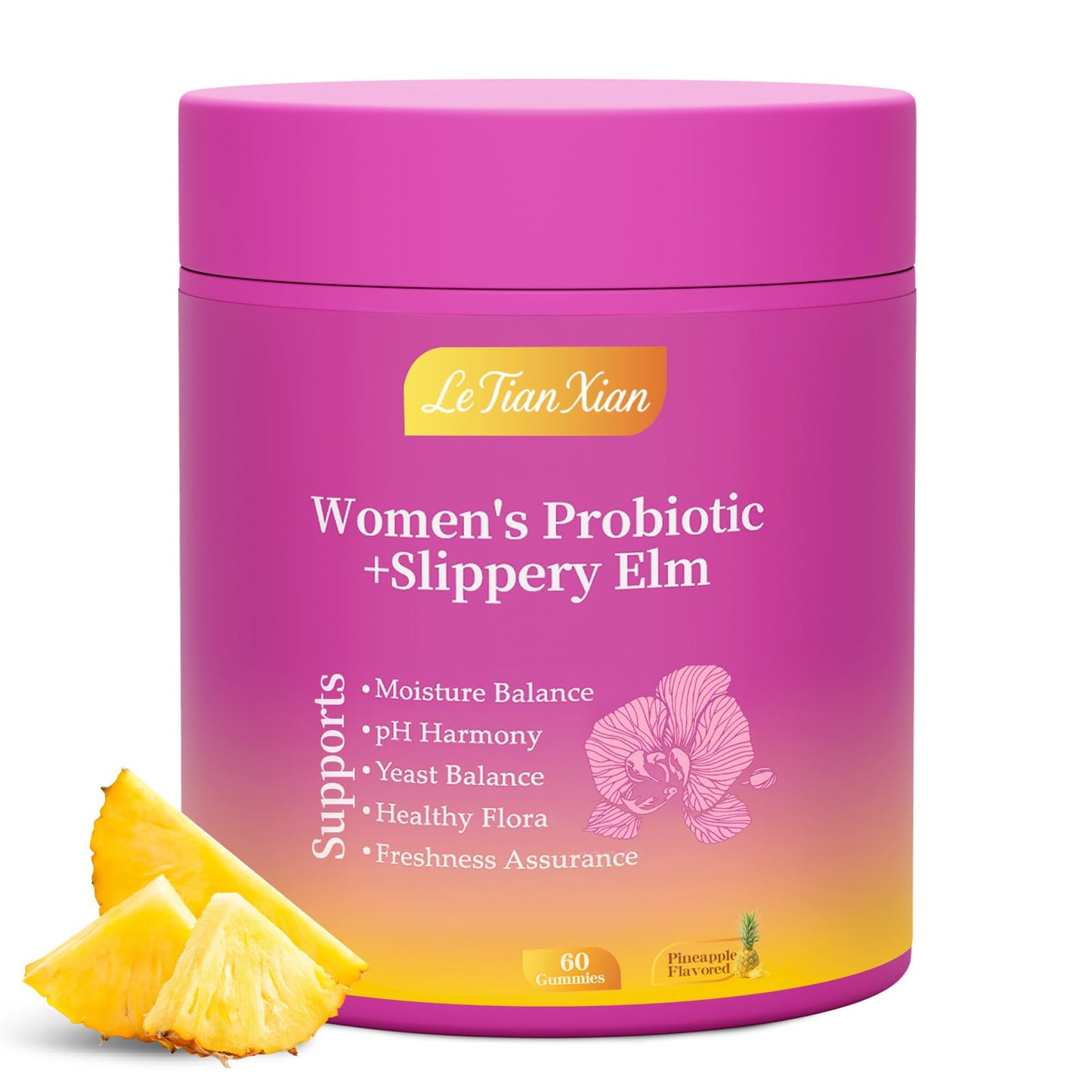 Le Tian Xian Her Juicy Feminine Probiotics Gummies for Women – pH Balance & Digestive Health