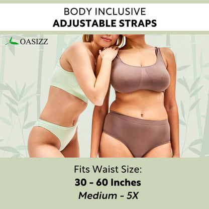 Reusable Castor Oil Stomach Wrap Kit – Adjustable 30-60 in