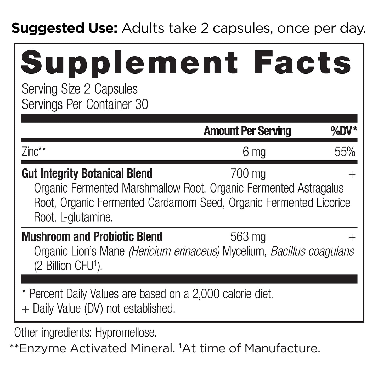 Ancient Nutrition Leaky Gut Capsules 60 Count – Gut Health Support