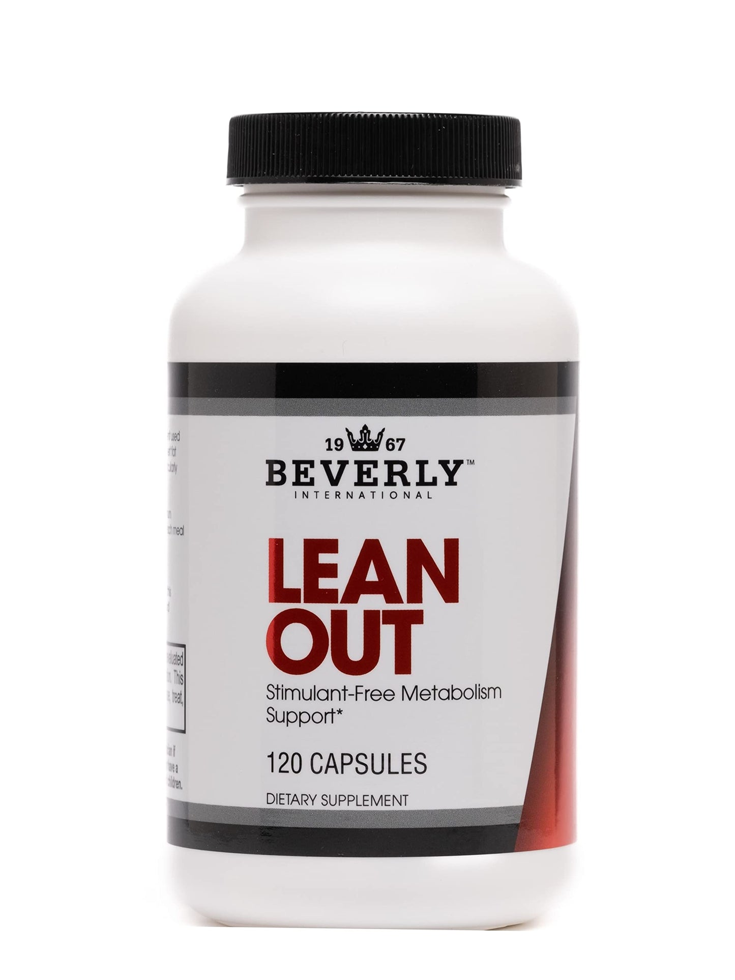 Beverly International Lean Out 120 Caps | Fat Burner with Metabolic Support | Lipotropics | AM & PM Stackable