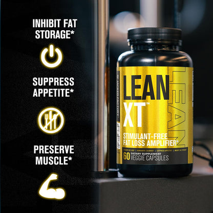 Jacked Factory Lean-XT Caffeine Free Fat Burner | Non-Stim Weight Loss & Metabolism Booster