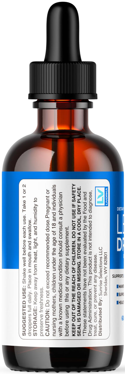 (3 Pack) Lean Drops – LeanDrops Liquid Formula | All-Natural Premium Wellness Supplement | 3 Bottles (3 Months)