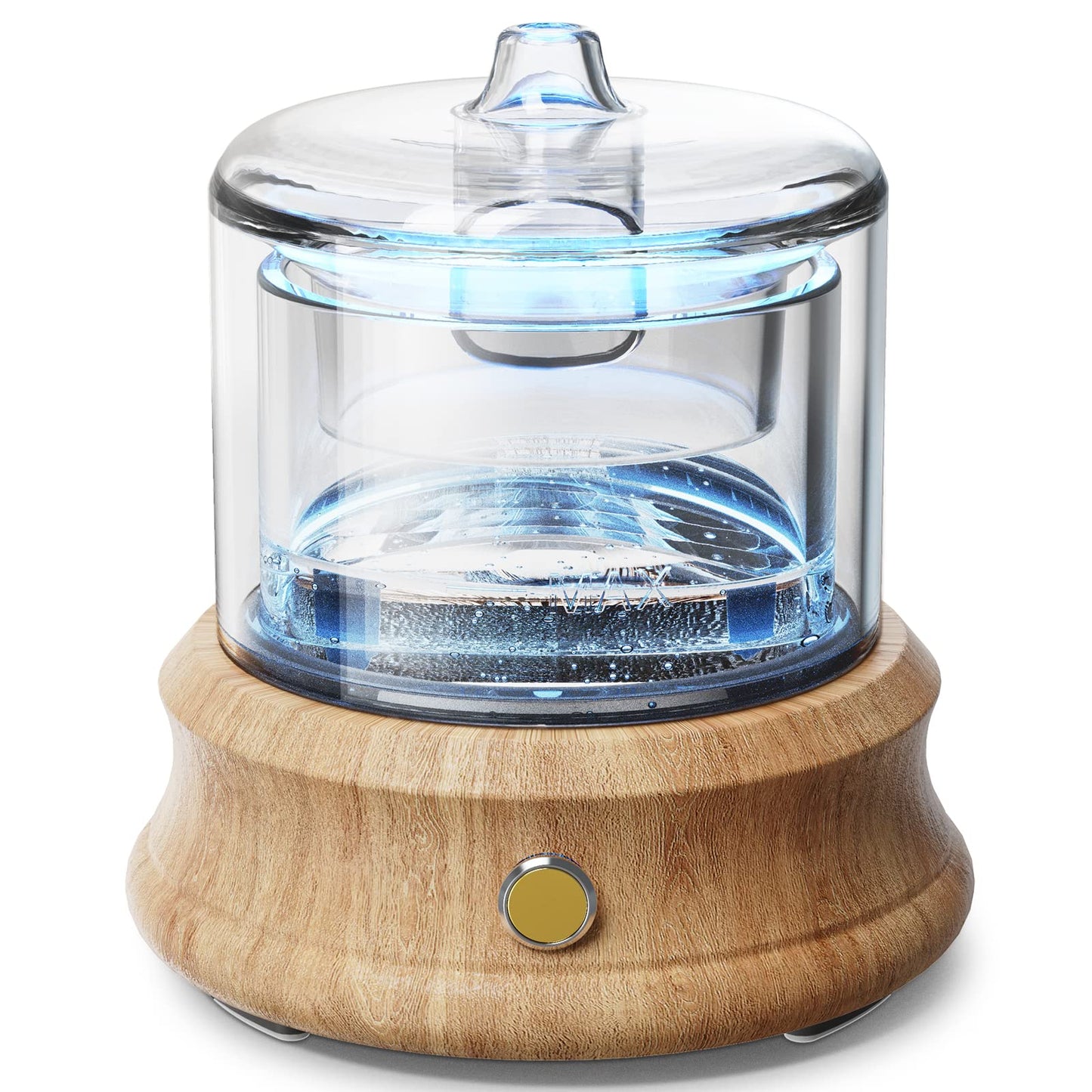 Lecdura Glass Essential Oil Diffuser 80ML – USB-C, Auto-Off, 7-Color Lights