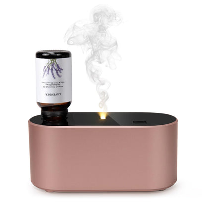 Lecdura Waterless Diffuser Rose Gold – Battery-Operated, 3 Intermittent Mist Modes