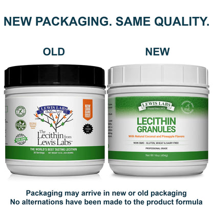 Lecithin Granules Supplement | Natural Soy Lecithin Powder | Phosphatidylcholine | Brain Health & Immune Support | 16 oz