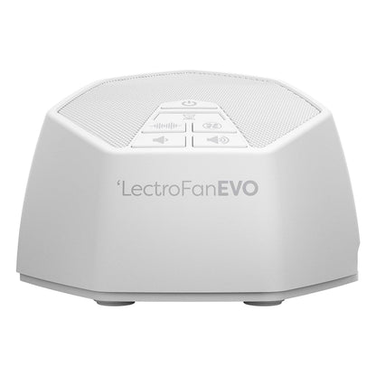 LectroFan EVO White Noise Machine | Compact Sleep Sound Machine for Bedroom, Travel & Study