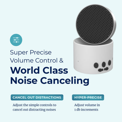 LectroFan Micro 2: Portable Bluetooth Speaker & White Noise Machine for Travel — 11 Non-Looping Sounds