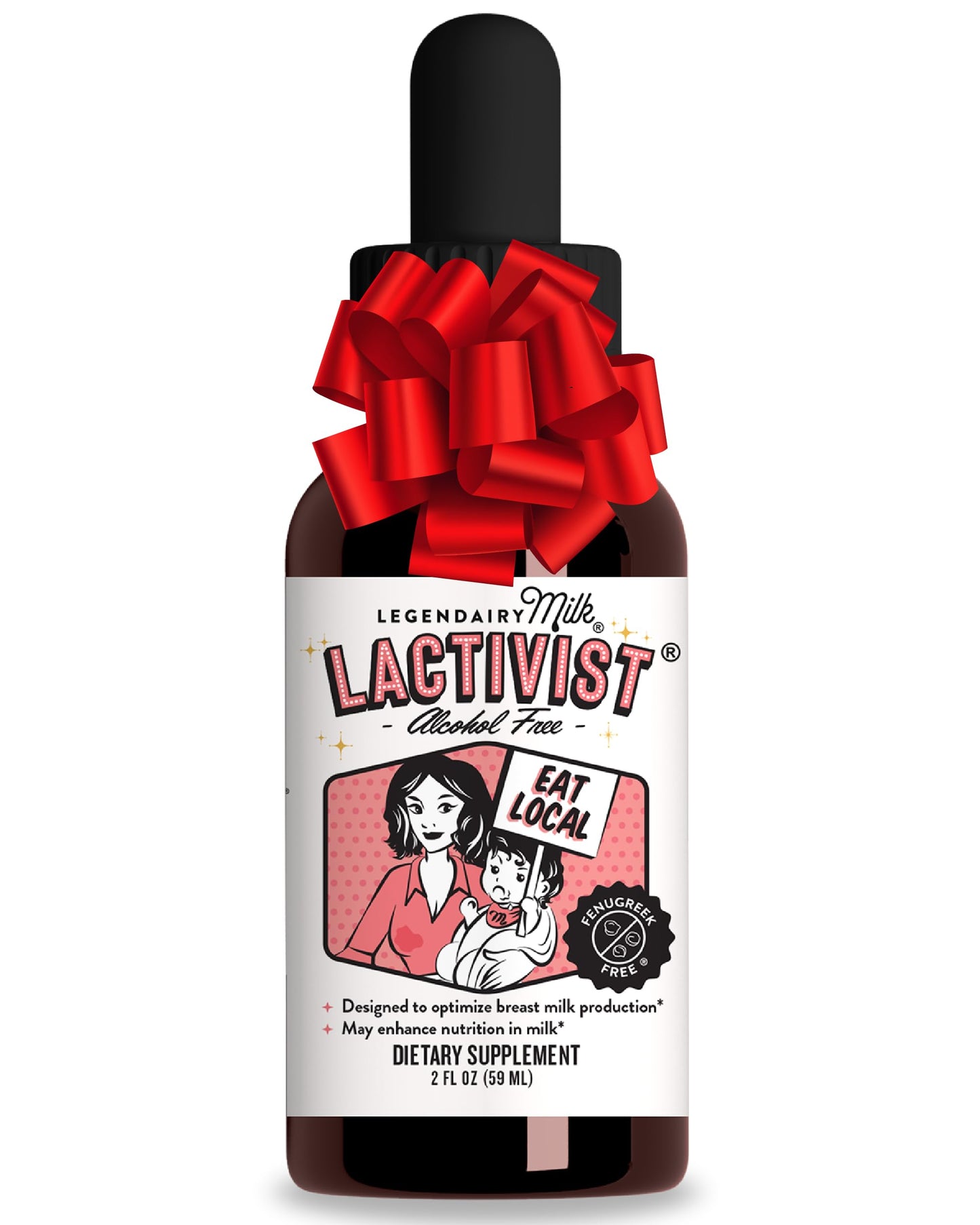 Legendairy Milk Lactivist Drops – Organic Torbangun for Lactation | Alcohol-Free, Made in USA, 2 fl oz