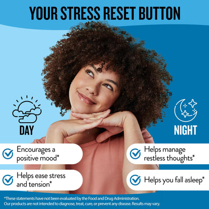 Miss Bliss Daily Stress Support – Saffron, L-Theanine & Magnesium | Legendairy Milk 60 Capsules