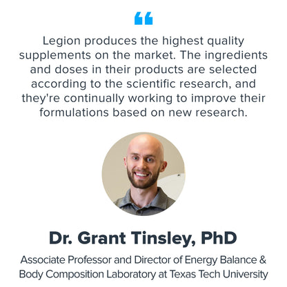 LEGION Vitamin B-Complex (120 Capsules) – Vegan B Complex with Choline, Inositol & CoQ10