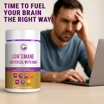 LEGRANO Lions Mane NAD+ Capsule – Focus & Brain Health