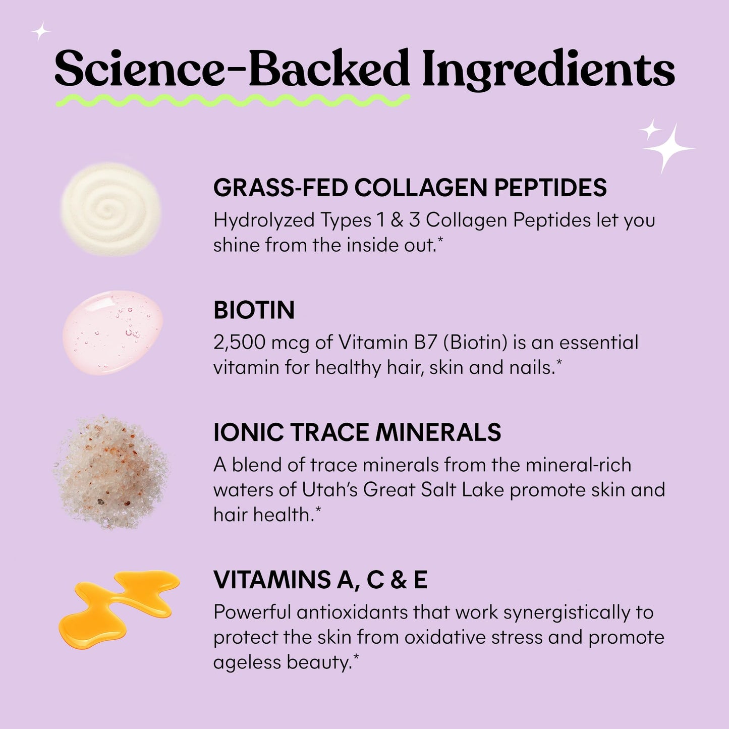 Lemme Glow Collagen Gummies – Thick Hair, Strong Nails & Healthy Skin | Biotin, Multi-Collagen, Zinc, Vitamins A/C/E | Peach Flavor 60 ct