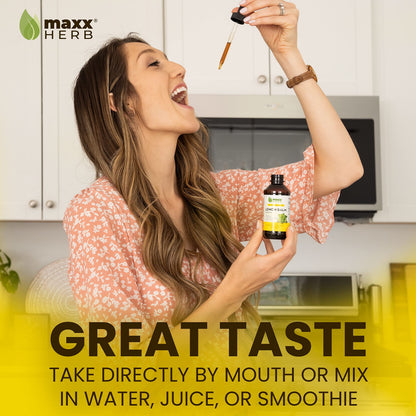 Maxx Herb Lemon Balm Extract | Max Strength Liquid Tincture (Alcohol Free) | 4 oz