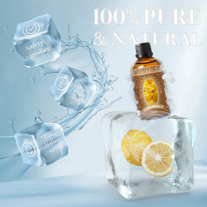 Wusiyork Lemon Essential Oil 100ML - 100% Pure and Natural Therapeutic Grade