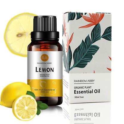 Lemon Essential Oil (30ML) – 100% Pure Organic Lemon Peel Oil for Diffuser & Massage