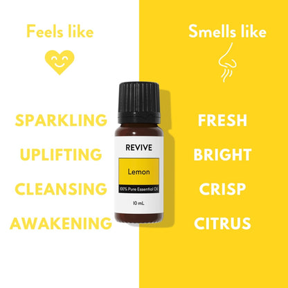 Lemon Essential Oil 30mL by Revive Essential Oils – 100% Pure Therapeutic Grade