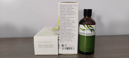 Lemon Eucalyptus Essential Oil 100ml | PHATOIL Aromatherapy for Diffusers, Soap & Candles