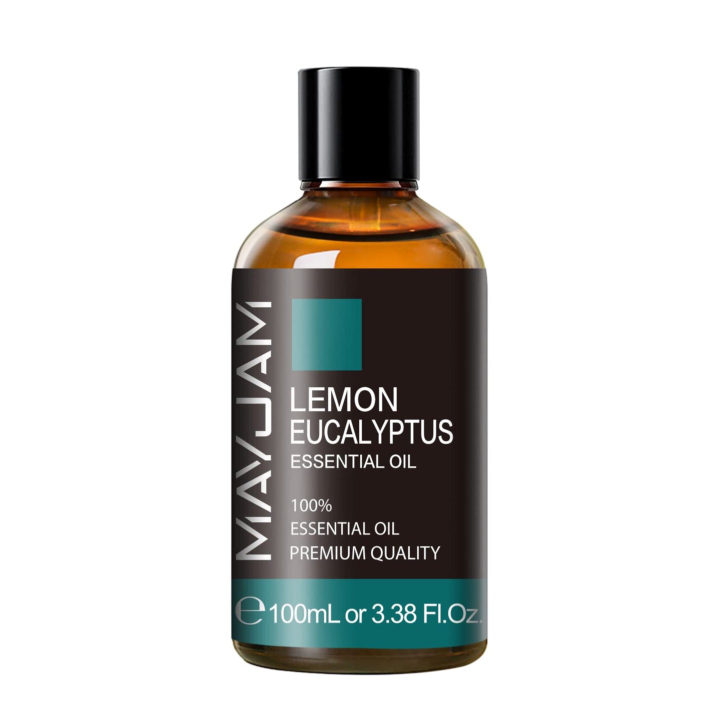 Lemon Eucalyptus Essential Oil – MAYJAM 100ml Amber Glass Bottle with Premium Dropper