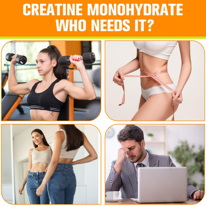 Creatine Monohydrate Liquid HCl – 120 ml Lemon for Women & Men