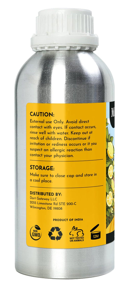 16 oz Lemon Essential Oil – 100% Pure & Natural | Minamino Blends