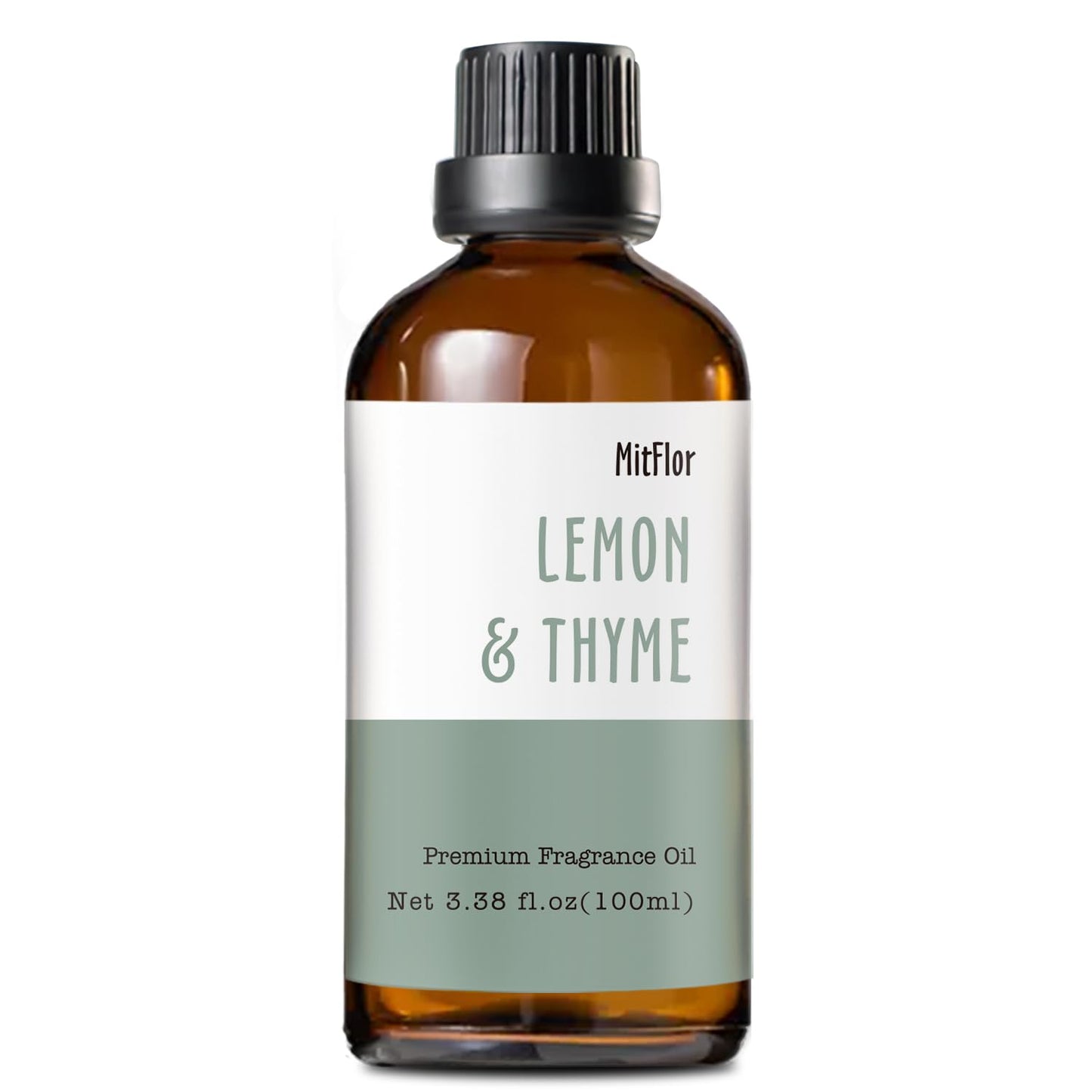 Lemon & Thyme Fragrance Oil 100ml – MitFlor Premium Grade for Soap & Candle Making