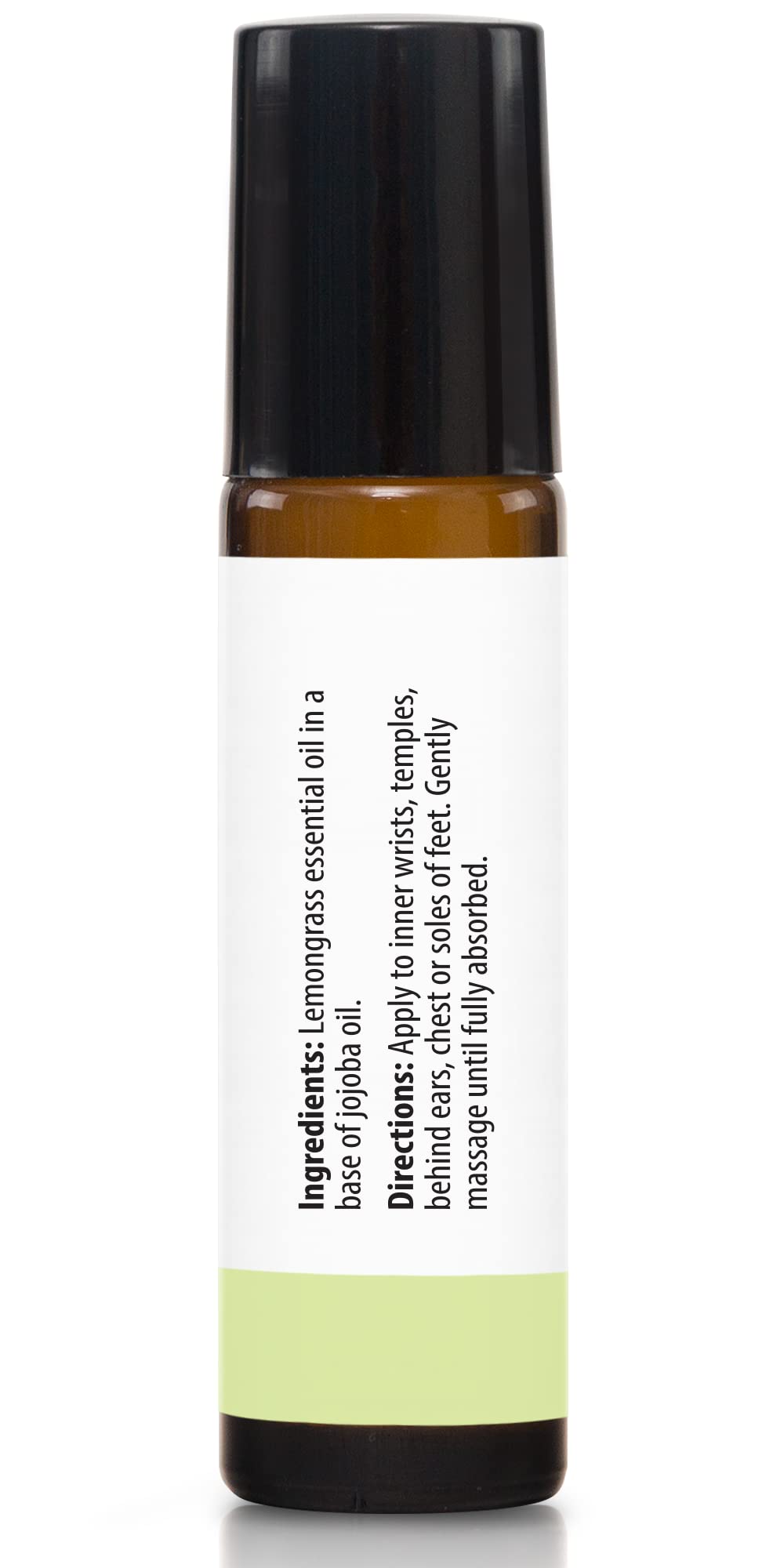 Lemongrass Essential Oil Roll-On – Pre-Diluted with Jojoba (10 mL) | Travel Size