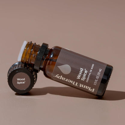 Plant Therapy Wood Spice Essential Oil Blend 10 mL – 100% Pure, Undiluted, Therapeutic Grade