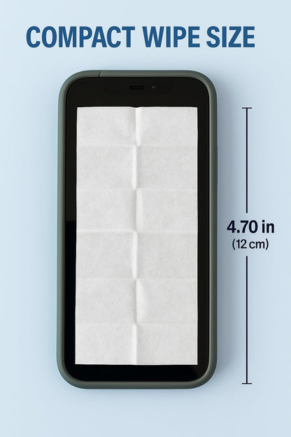 250 Count Lens Wipes – Individually Wrapped (2.4 x 4.7 in) for Glasses & Screens