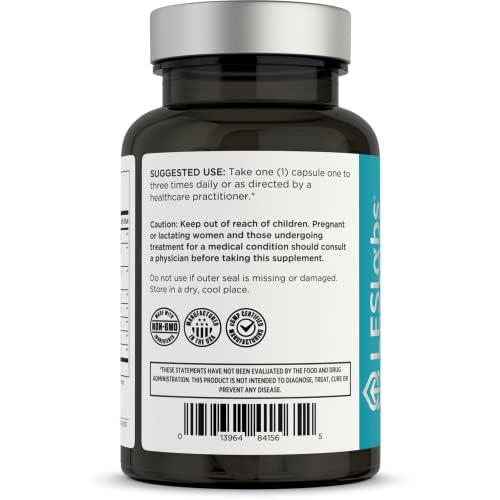 LES Labs Inflammatory Health – Joint Support, Mobility & Muscle Comfort | Turmeric, Boswellia, Quercetin & CoQ10 – Non-GMO | 60 Capsules