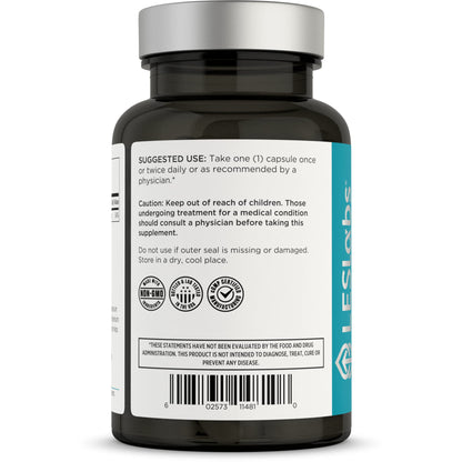LES Labs Magnesium Citrate – 120 Capsules | Stress Relief, Sleep Support & Heart Health