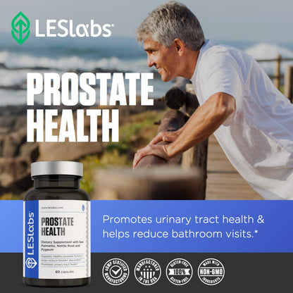 LES Labs Prostate Health – Prostate Support & Urinary Comfort – 60 Caps