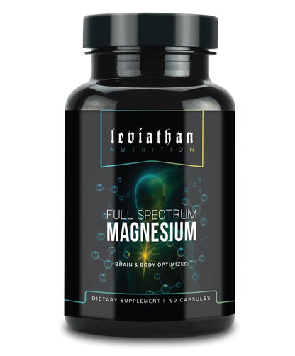Leviathan Nutrition Full Spectrum Magnesium | L-Threonate, Pidolate & Glycinate