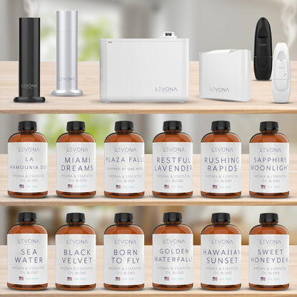 Levona Black Velvette Diffuser Oils – Woody Citrus & Floral Blends