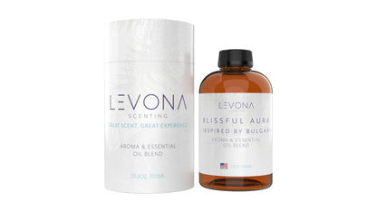 Levona Blissful Aura Diffuser Oil – Amber, Musk & Jasmine | 700ml Home Luxury Scents