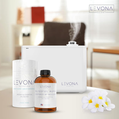 Levona Blissful Aura Diffuser Oil – Amber, Musk & Jasmine | 700ml Home Luxury Scents