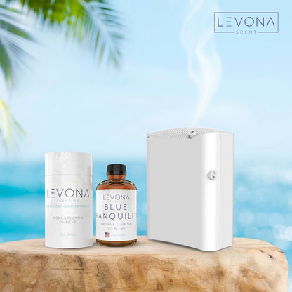 Levona Scent Pure Essential Oils - Blue Tranquility Aromatherapy Oil (500 ml)